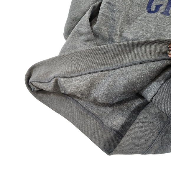 Buffalo Bills Gray Pullover Hoodie Sweatshirt Authentic NFL Team Apparel L - Picture 4 of 8